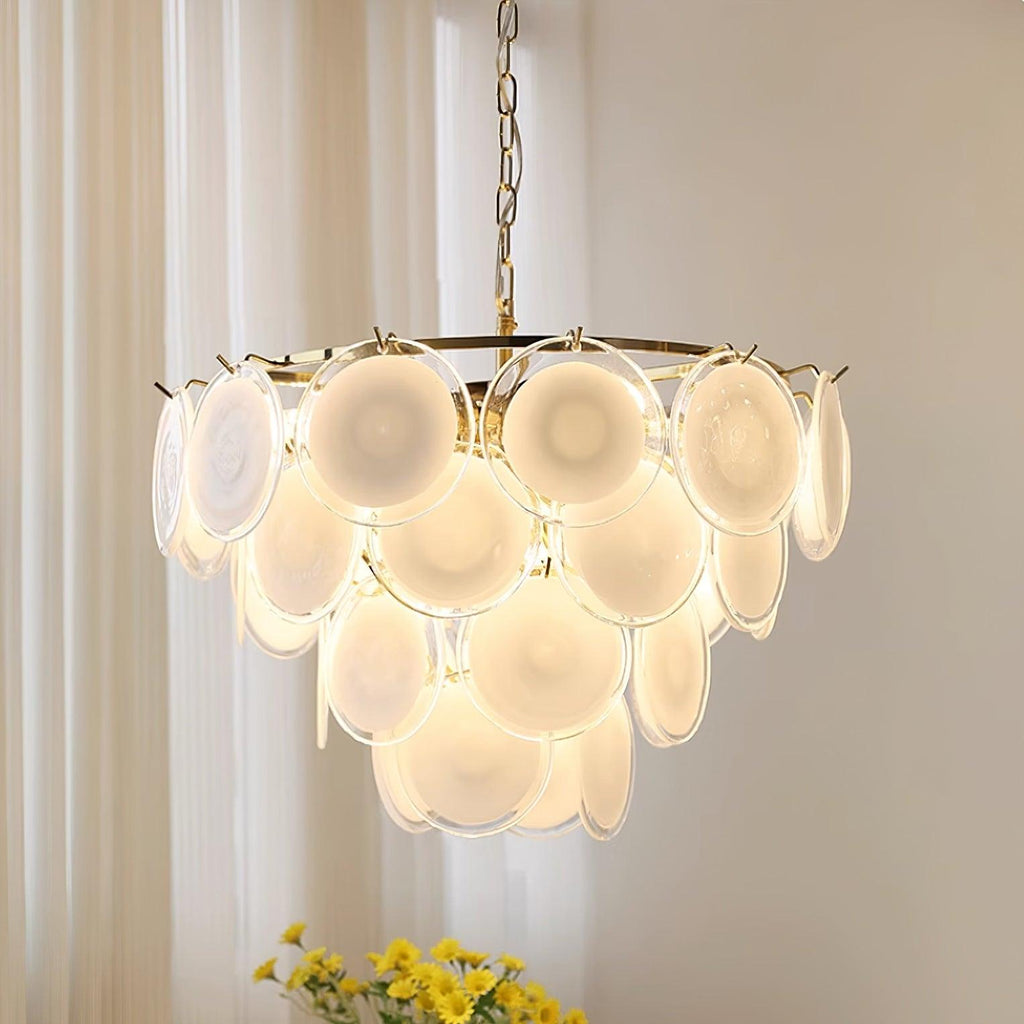 MILA Glass Splendour Chandelier