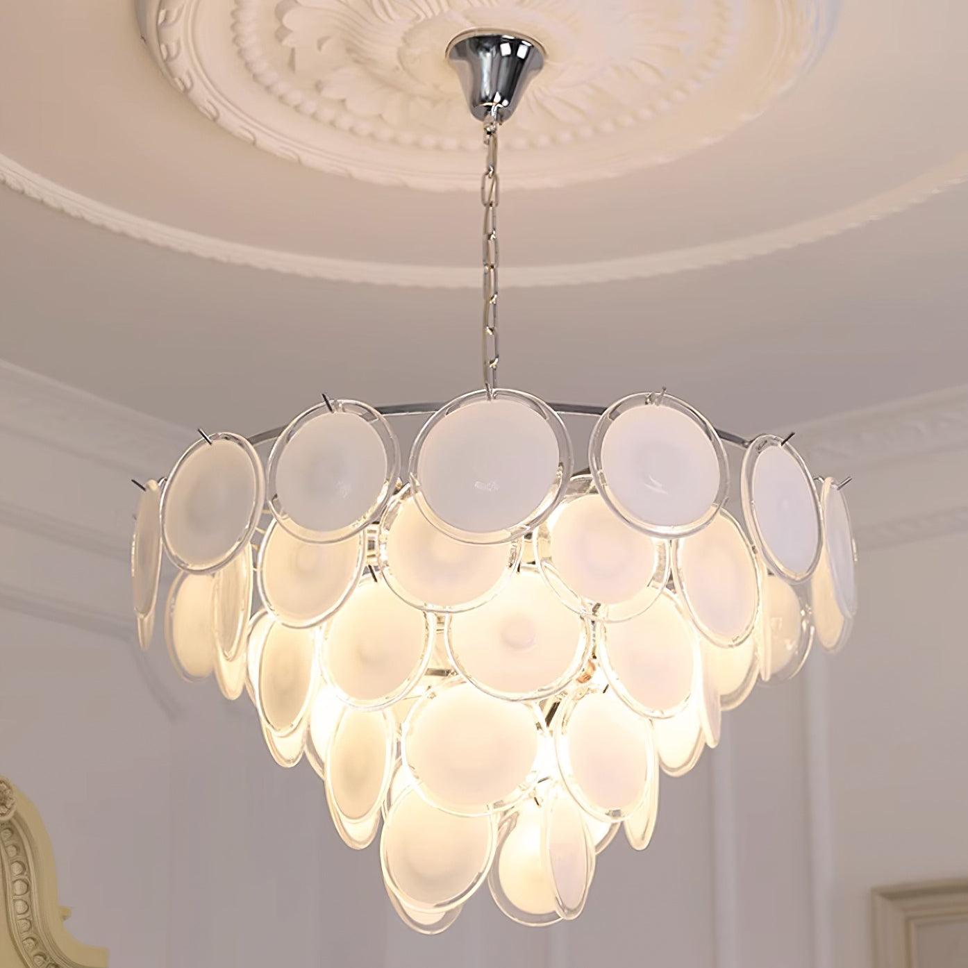 MILA Glass Splendour Chandelier