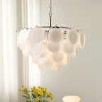 MILA Glass Splendour Chandelier