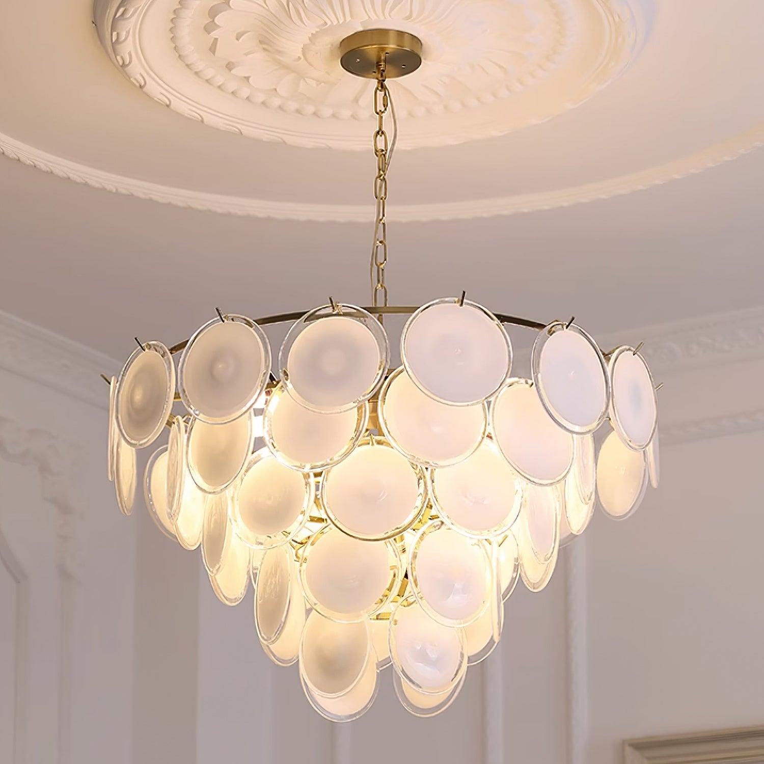 MILA Glass Splendour Chandelier