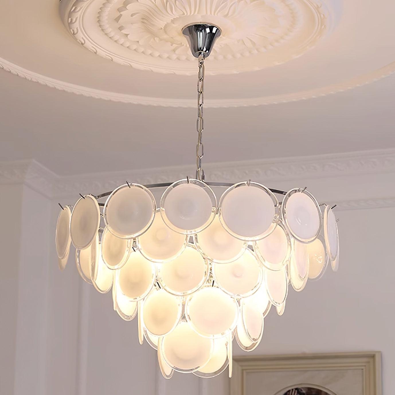 MILA Glass Splendour Chandelier