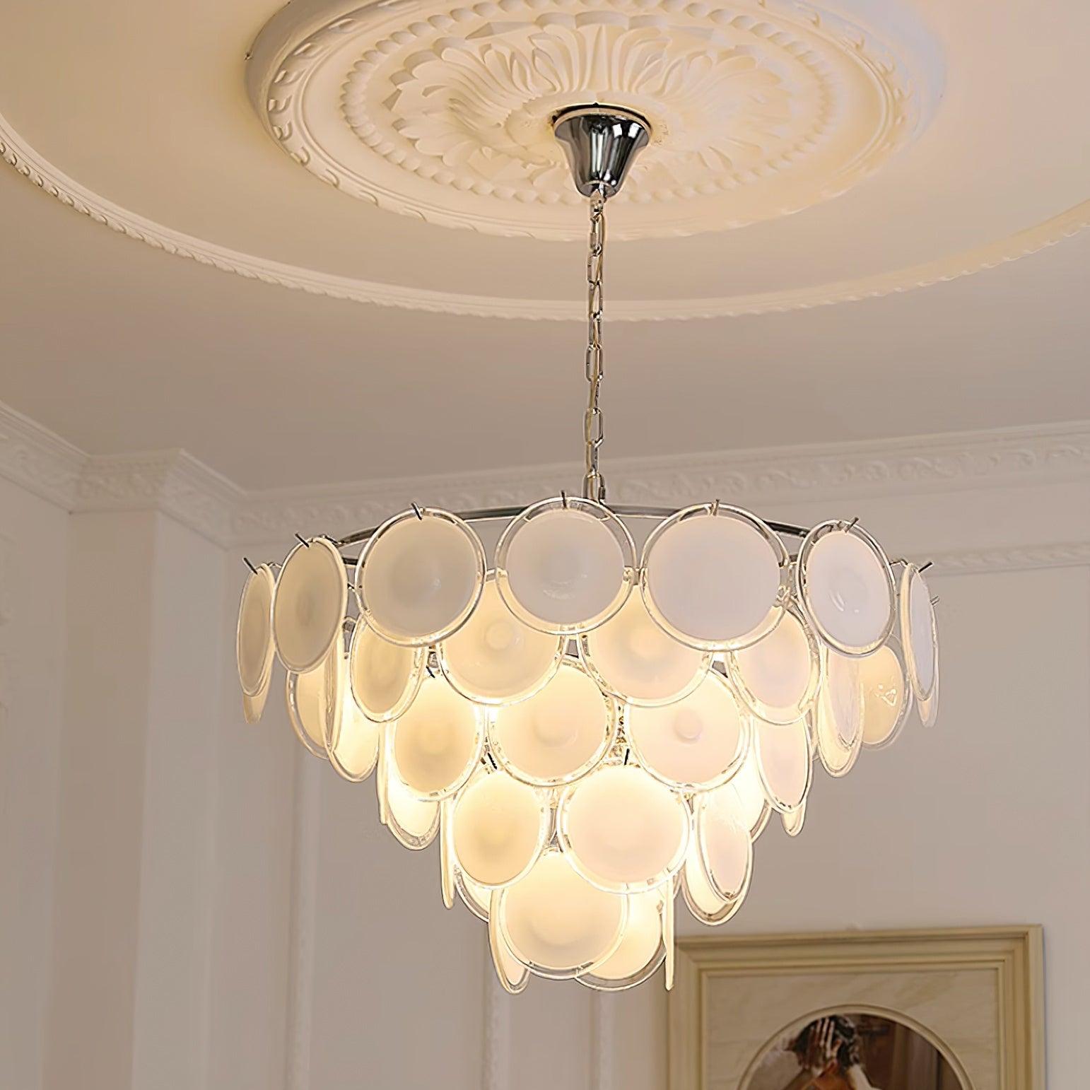 MILA Glass Splendour Chandelier