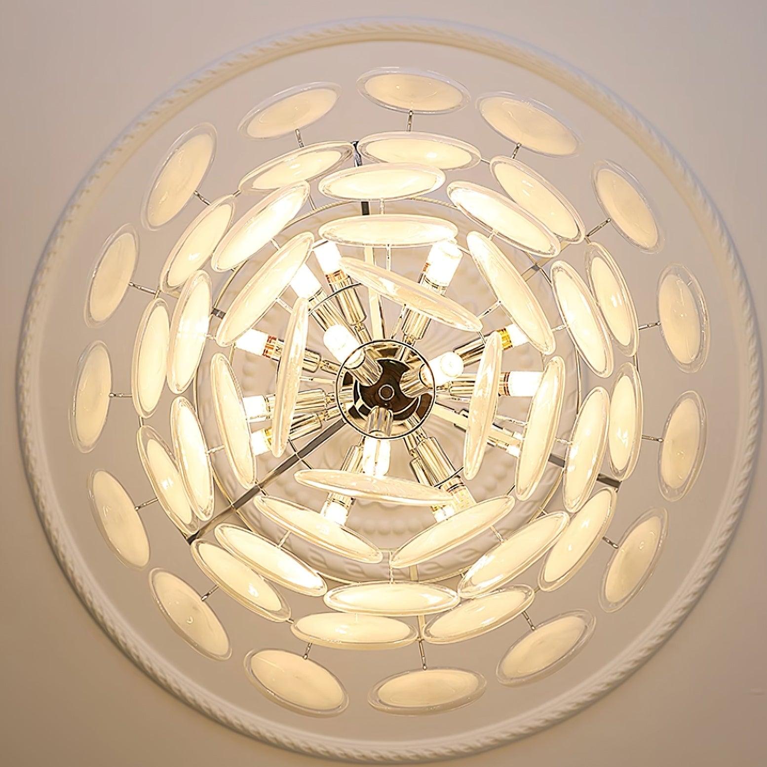 MILA Glass Splendour Chandelier
