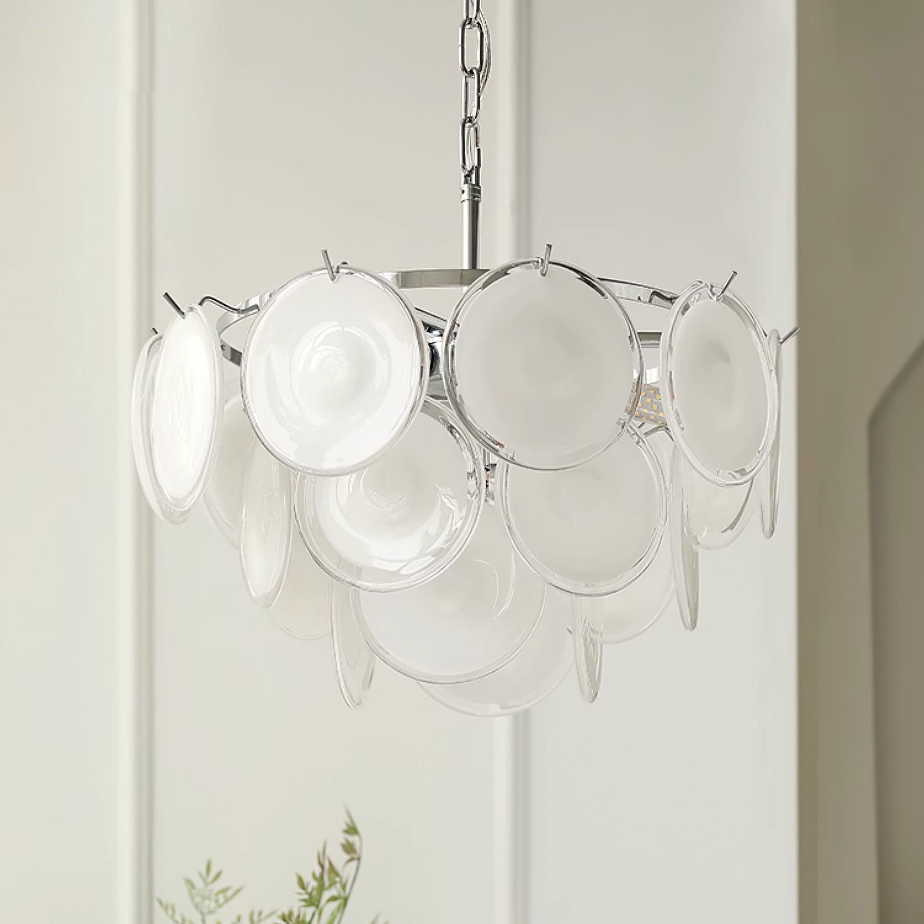 MILA Glass Splendour Chandelier