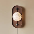Liora Alabaster Plug-in Wall Lamp