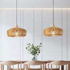 Nordic Wood Serenity Pendant Light