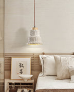 Travertine Elegance Pendant Light