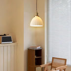 Orviana Ceramic & Brass Pendant Light