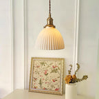Orviana Ceramic & Brass Pendant Light