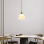 Orviana Ceramic & Brass Pendant Light