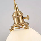 Orviana Ceramic & Brass Pendant Light