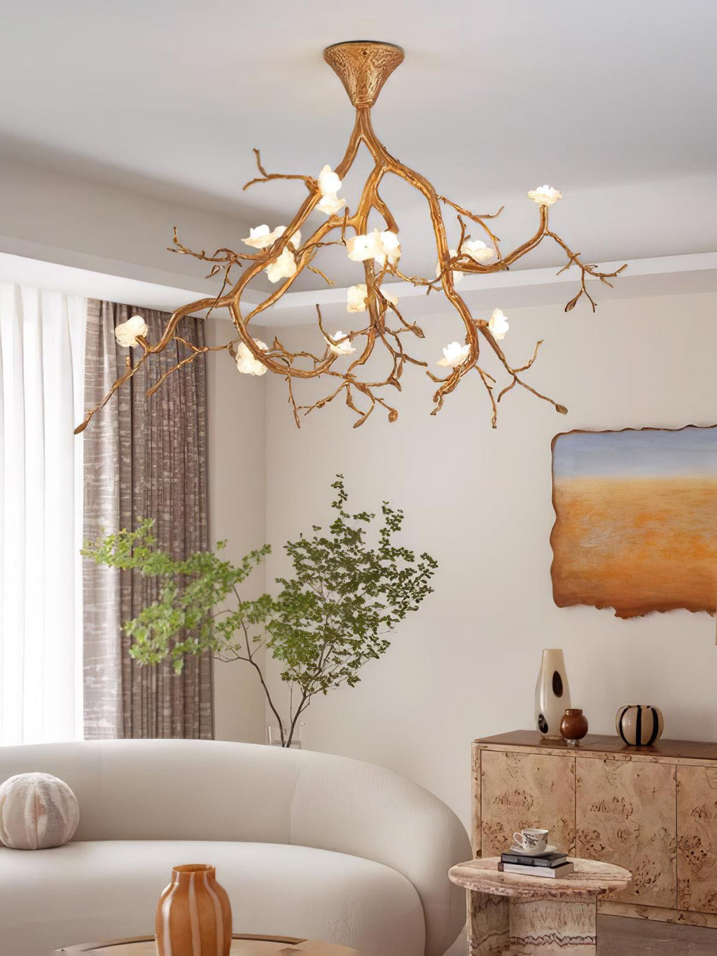 Sylvara Nature-Inspired Ceiling Light