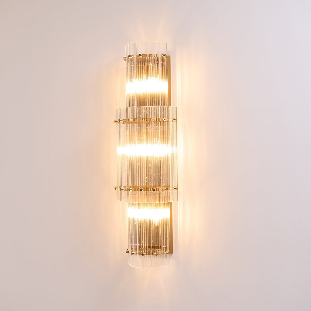 Crystal Layer Wall Light