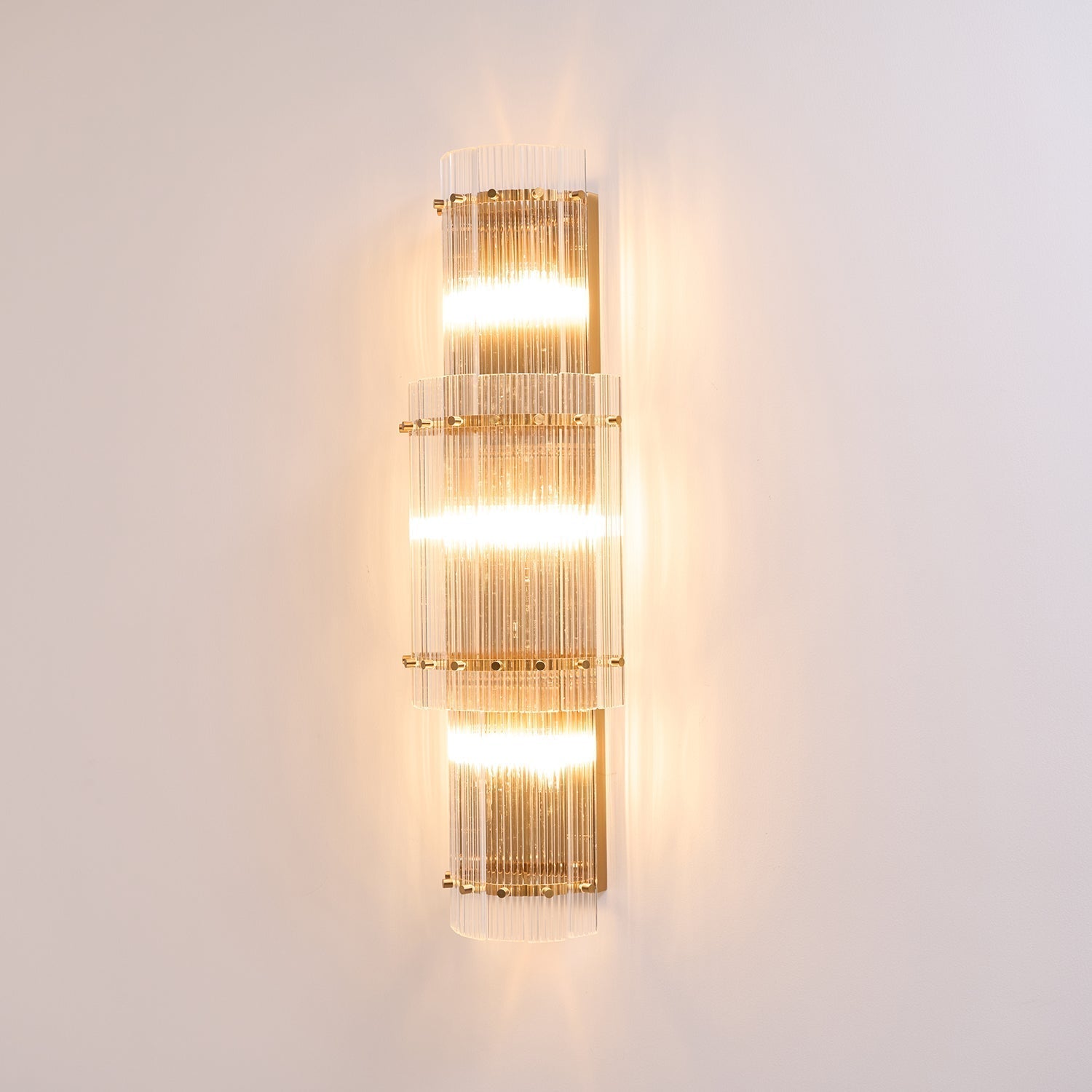 Crystal Layer Wall Light