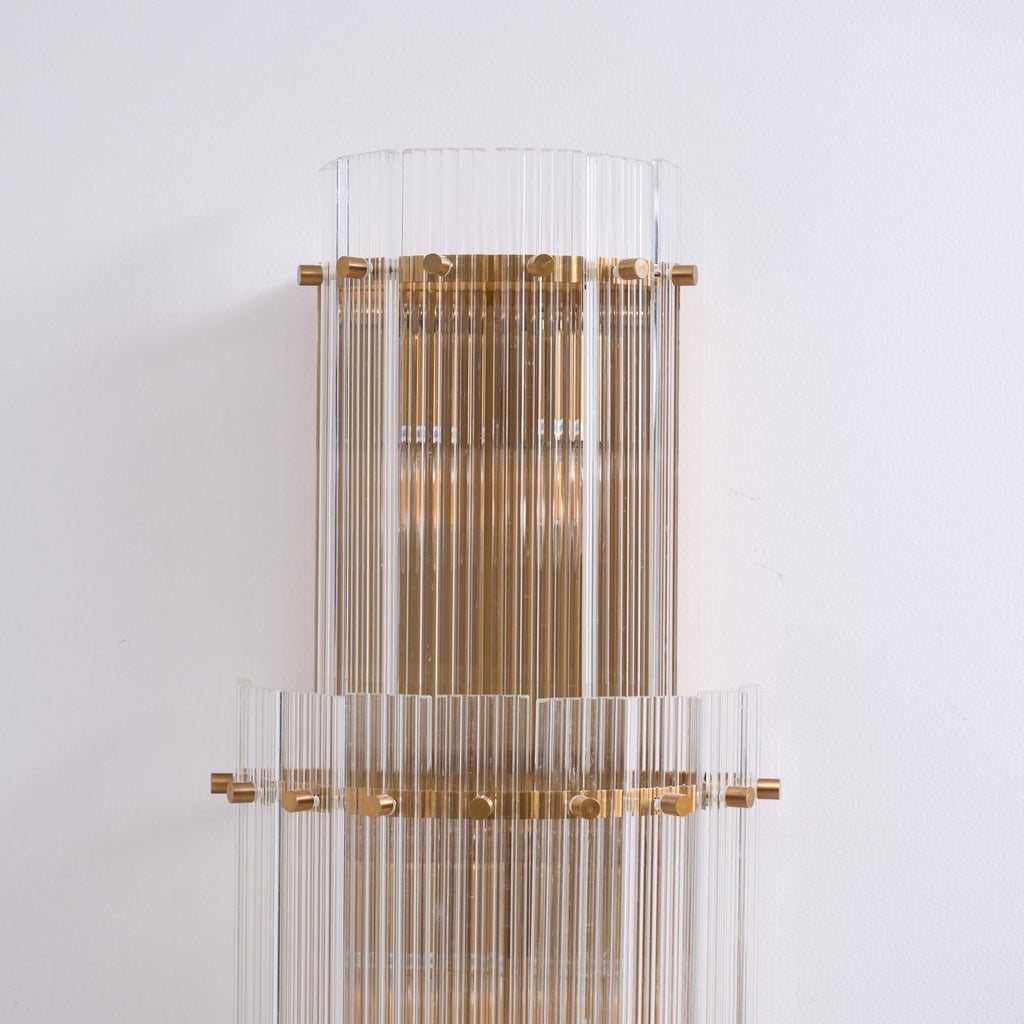 Crystal Layer Wall Light