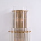 Crystal Layer Wall Light