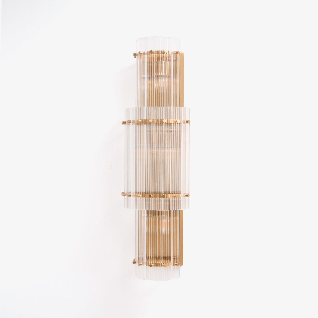 Crystal Layer Wall Light