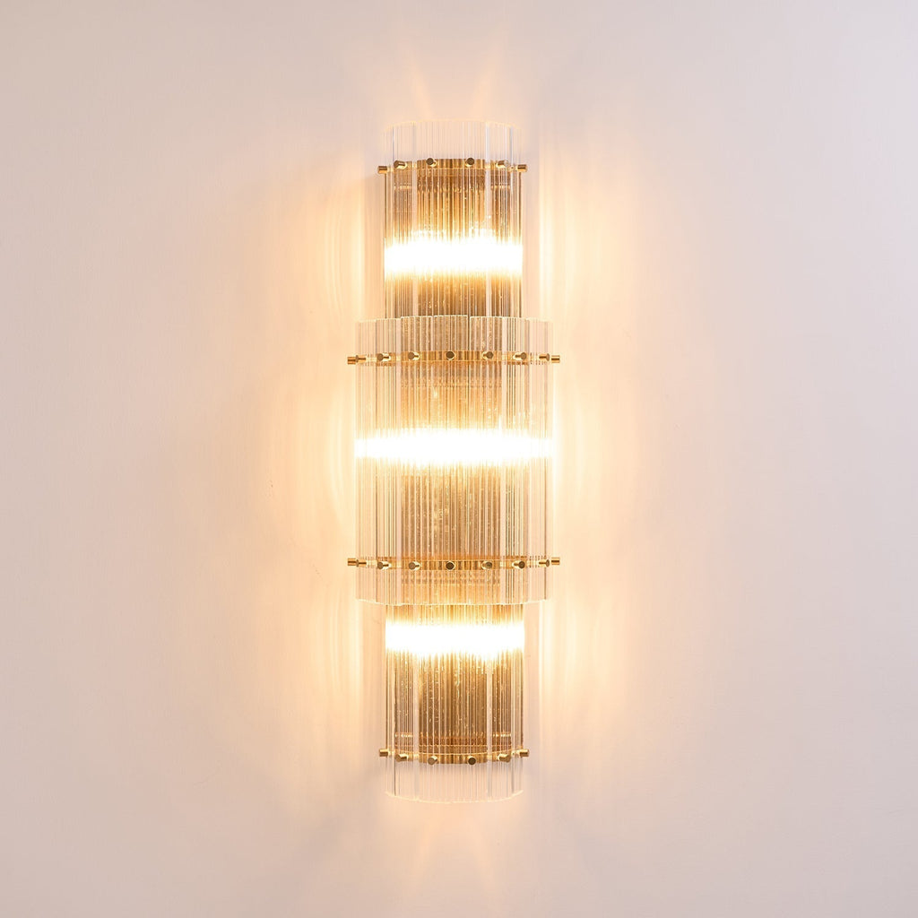 Crystal Layer Wall Light