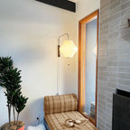 Mid-Century Lantern Wall Light