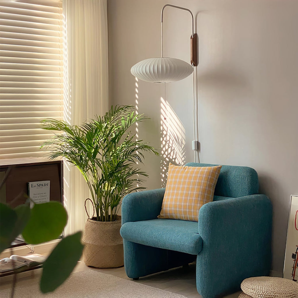 Mid-Century Lantern Wall Light