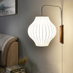 Mid-Century Lantern Wall Light