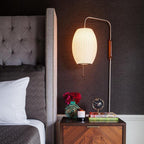 Mid-Century Lantern Wall Light