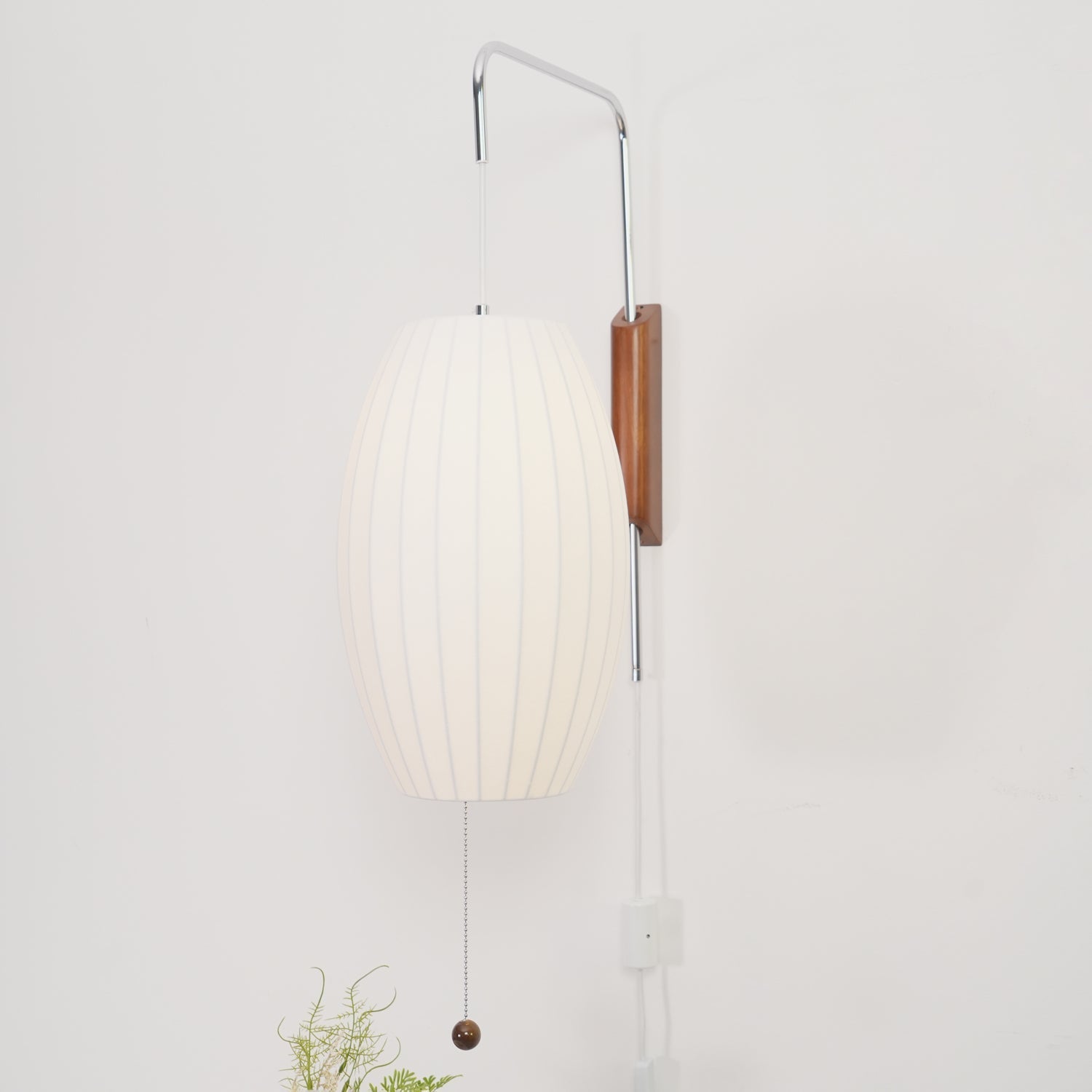 Mid-Century Lantern Wall Light