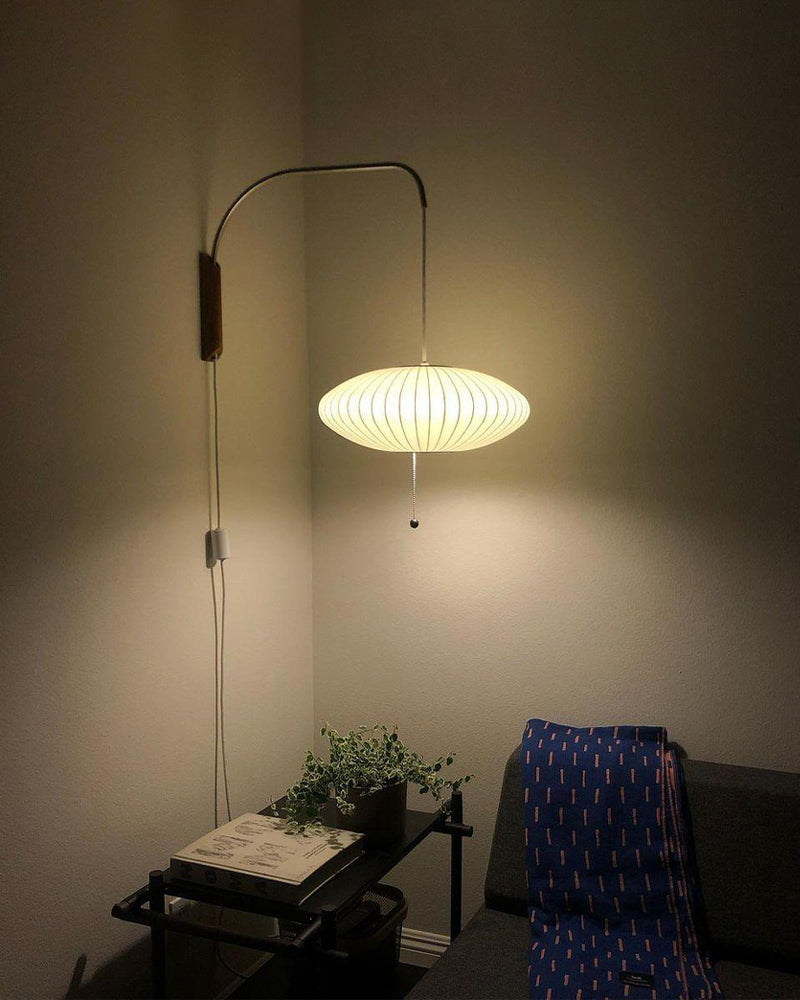 Mid-Century Lantern Wall Light