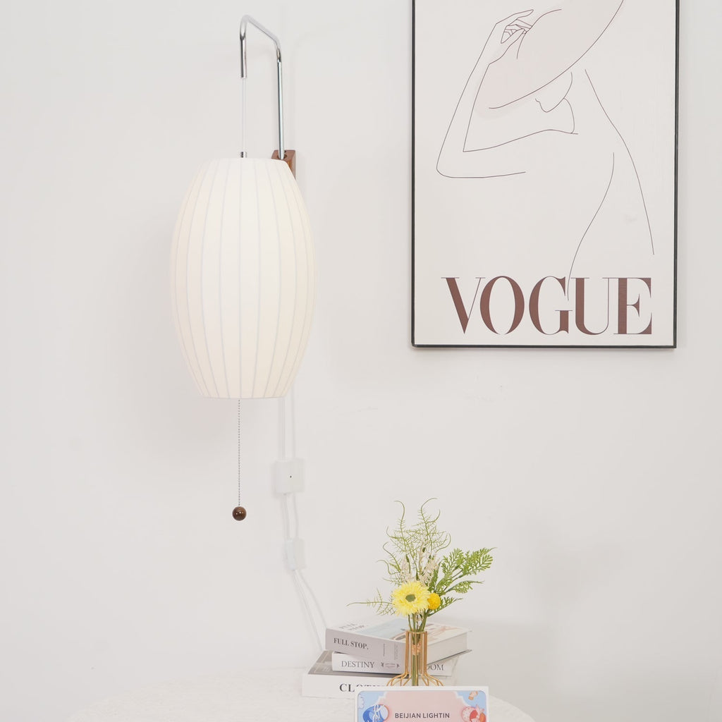 Mid-Century Lantern Wall Light