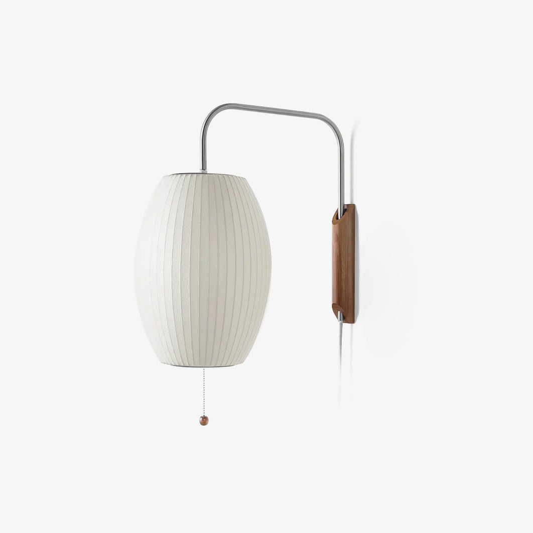 Mid-Century Lantern Wall Light