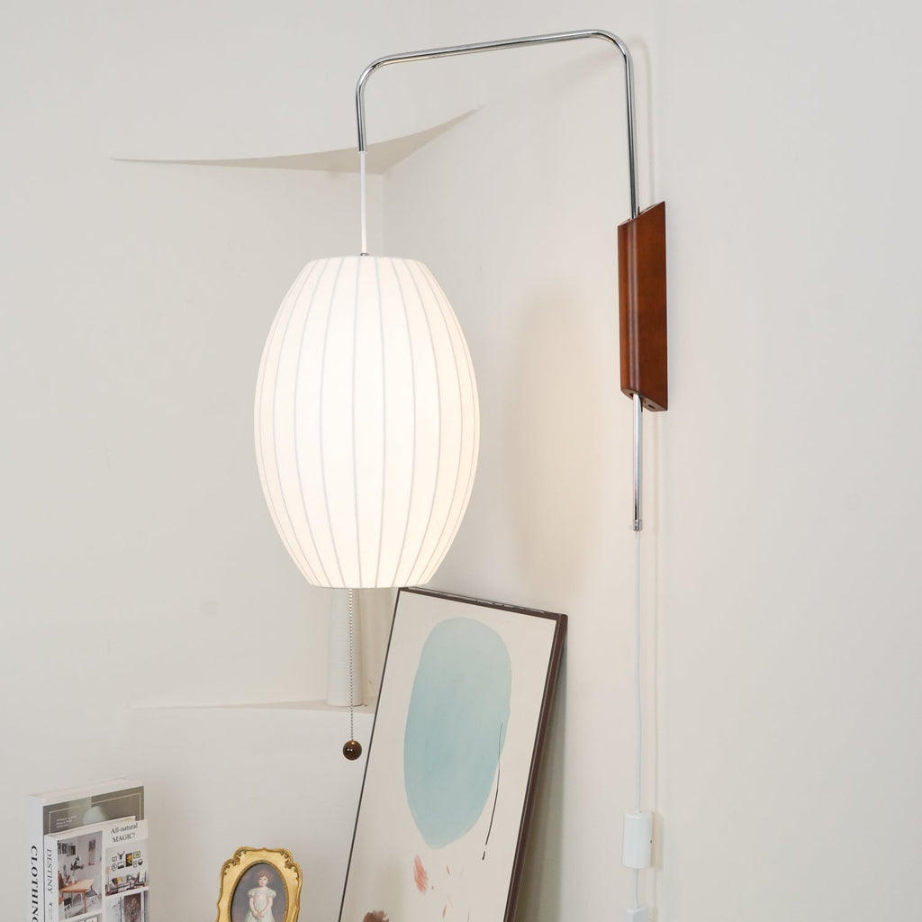 Mid-Century Lantern Wall Light