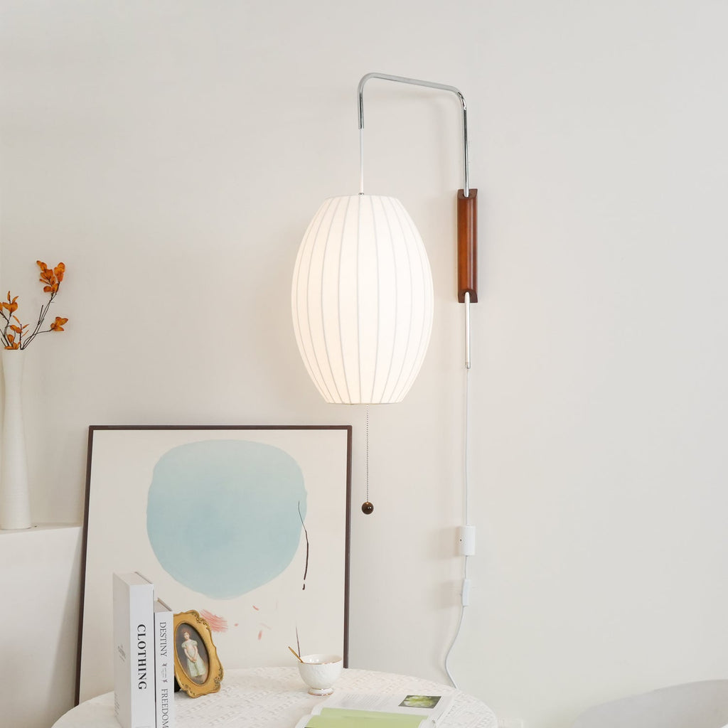 Mid-Century Lantern Wall Light