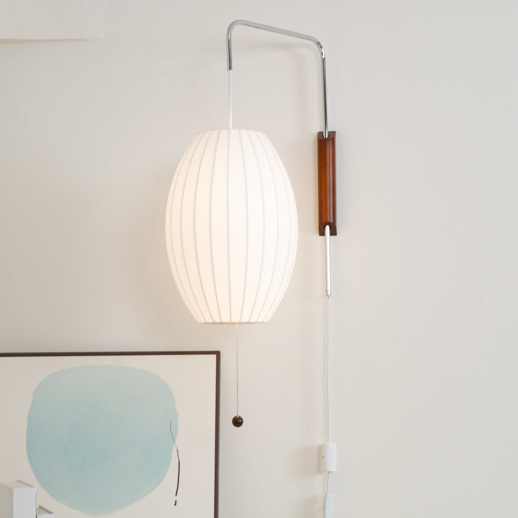 Mid-Century Lantern Wall Light