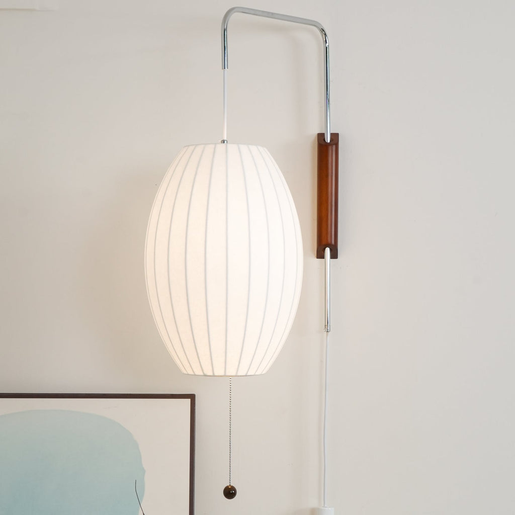 Mid-Century Lantern Wall Light