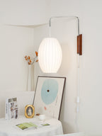 Mid-Century Lantern Wall Light