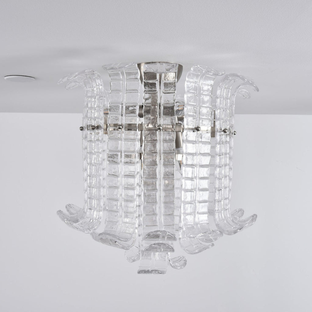 Crystal Cascade Ceiling Light