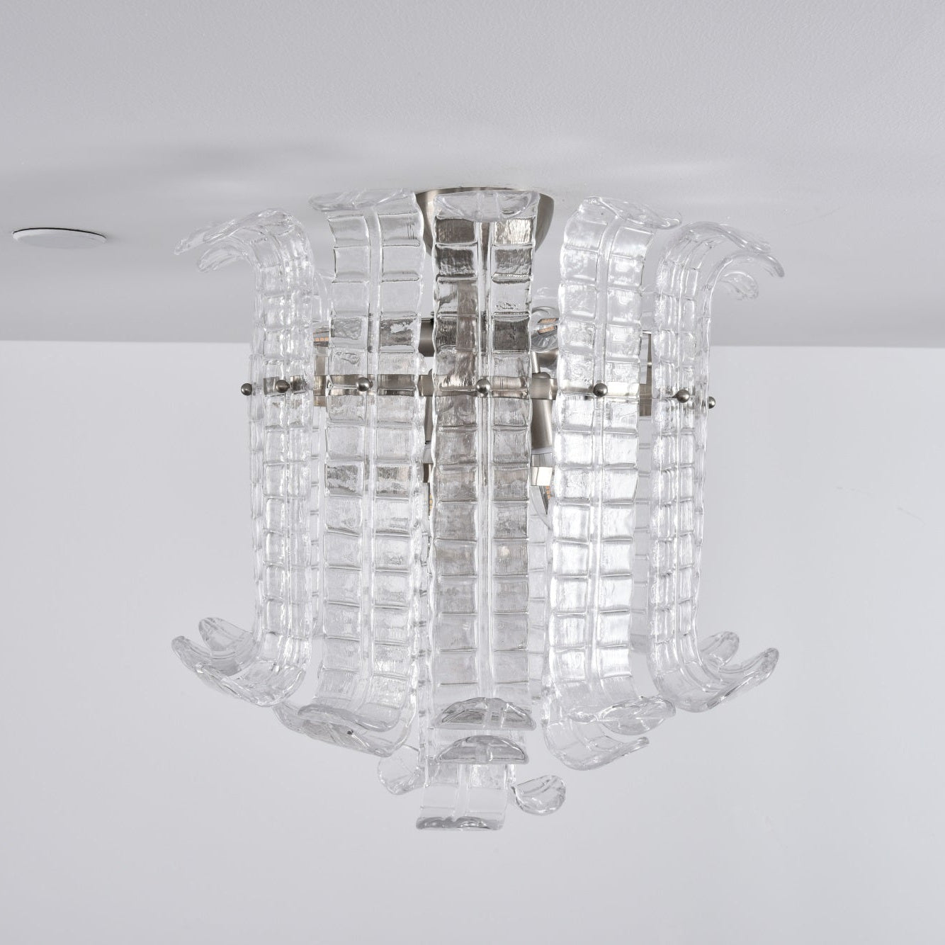 Crystal Cascade Ceiling Light