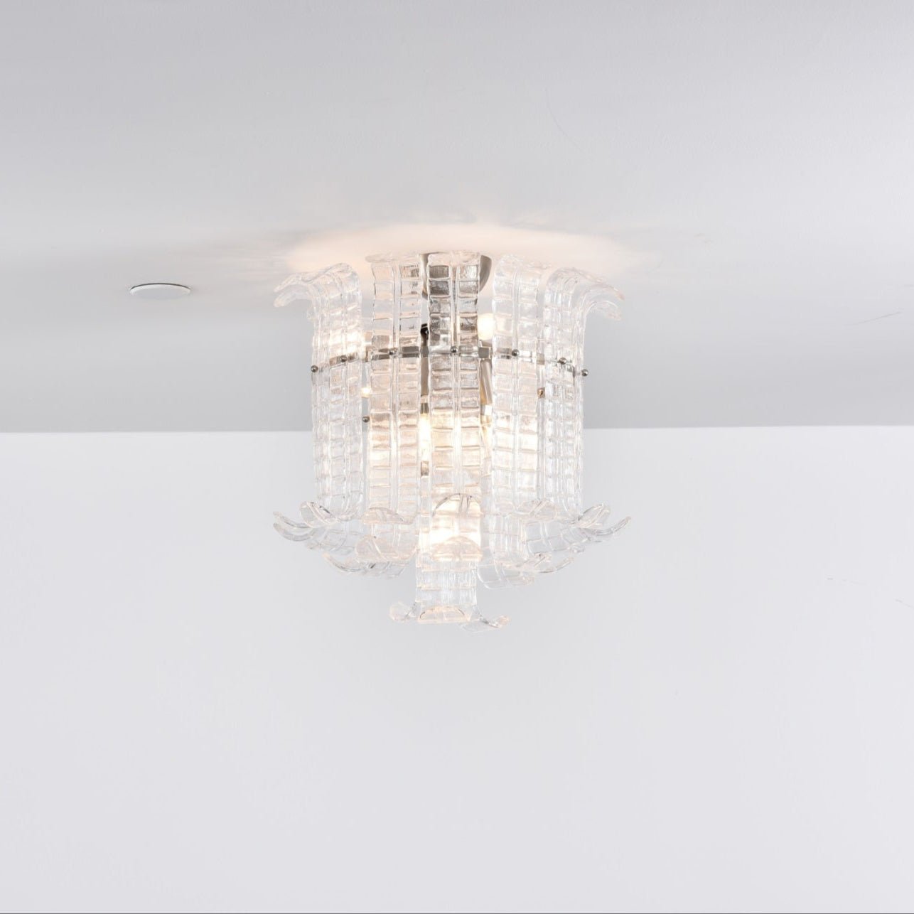 Crystal Cascade Ceiling Light