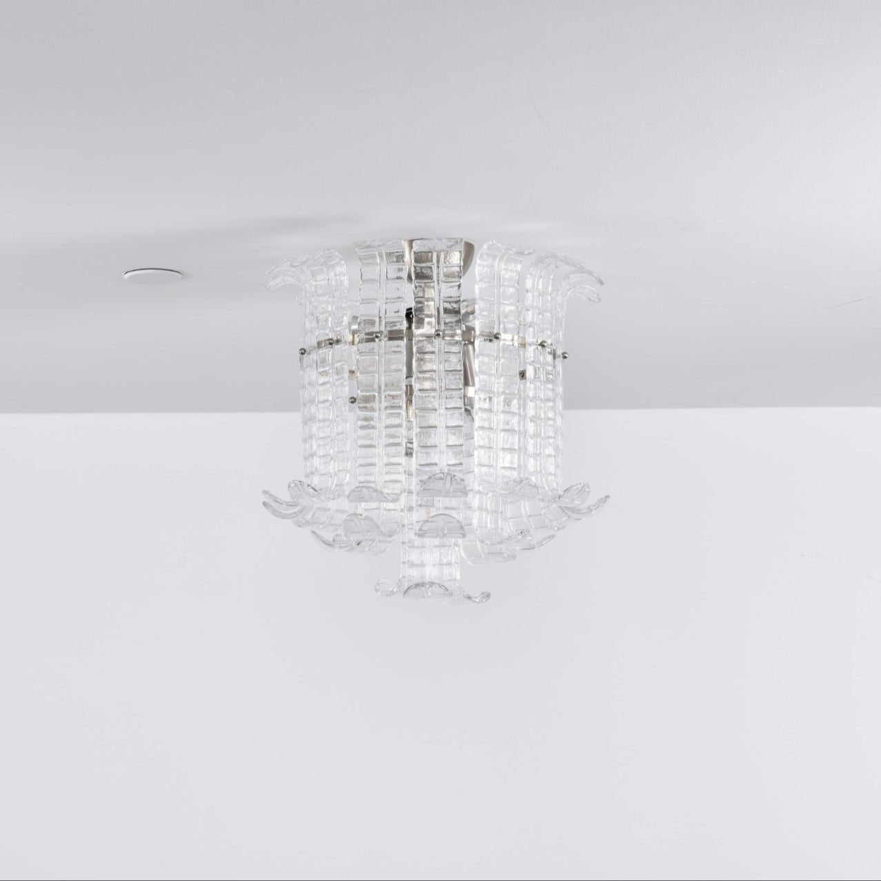 Crystal Cascade Ceiling Light