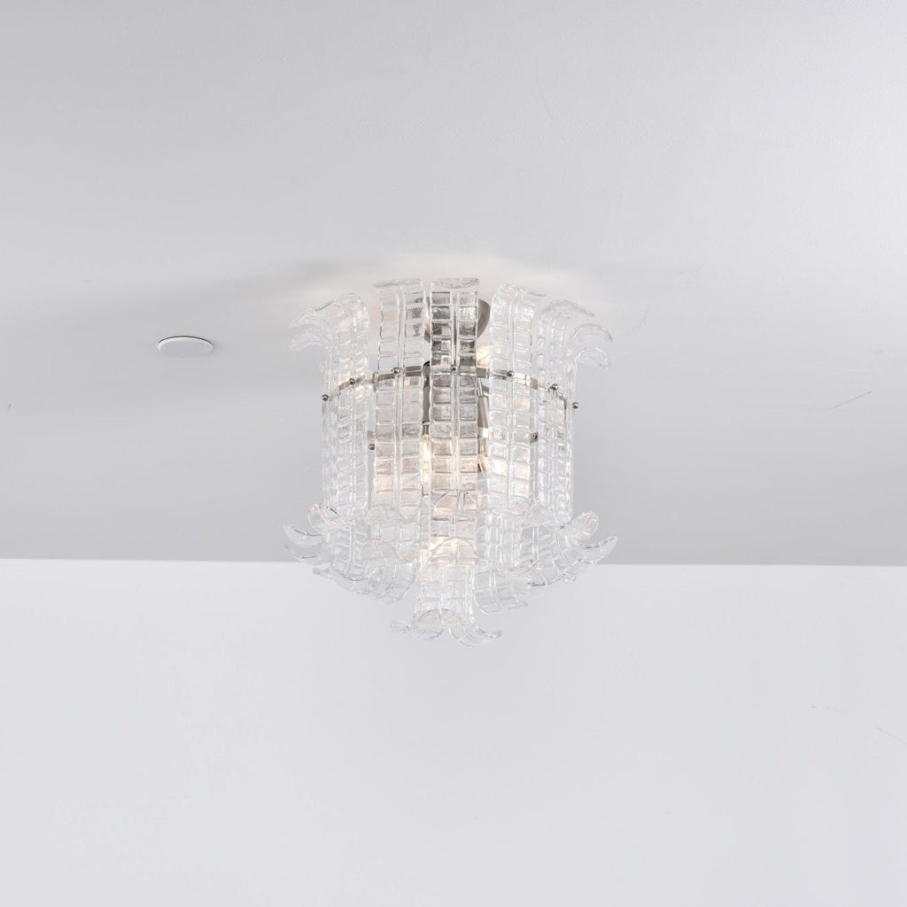 Crystal Cascade Ceiling Light