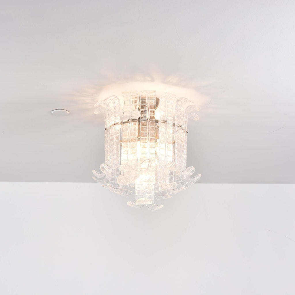 Crystal Cascade Ceiling Light
