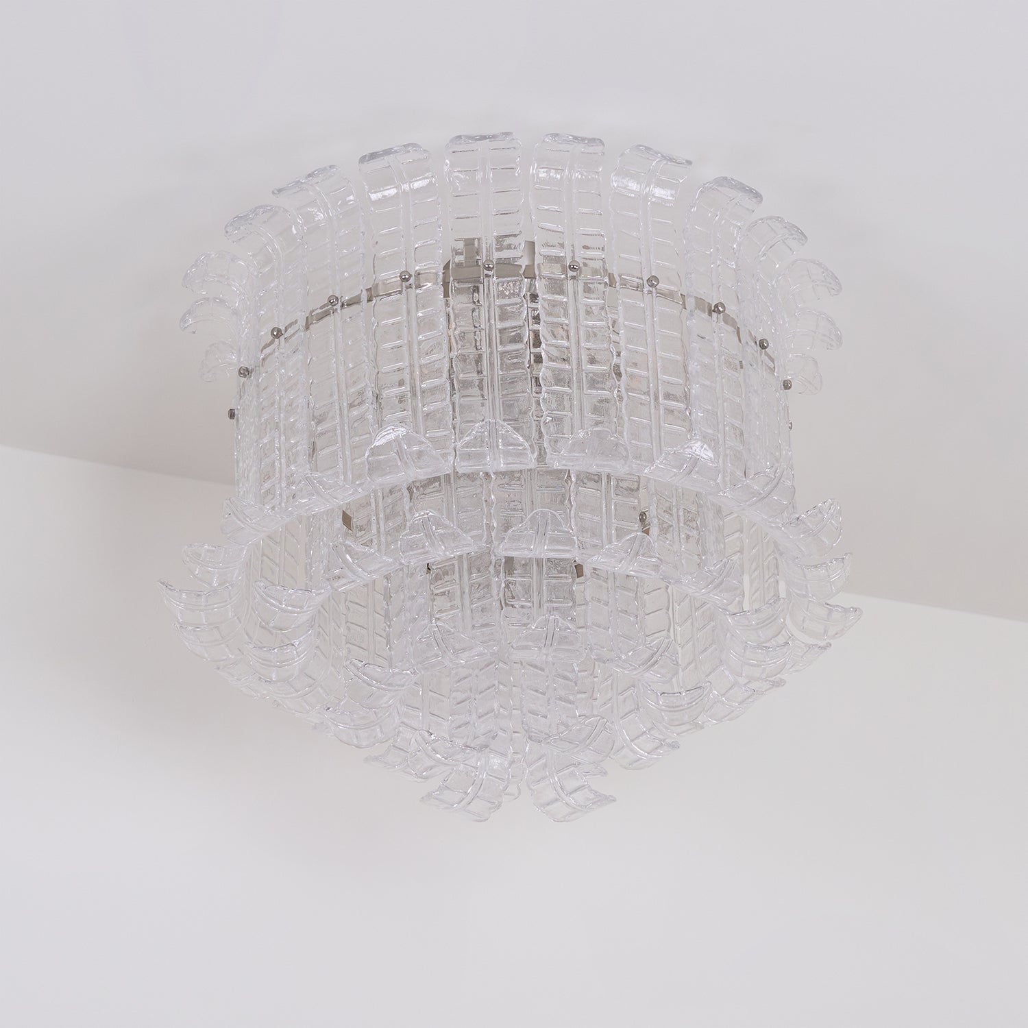 Crystal Cascade Ceiling Light