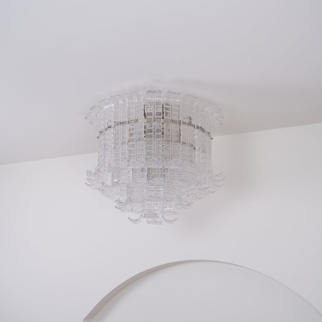 Crystal Cascade Ceiling Light