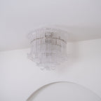 Crystal Cascade Ceiling Light