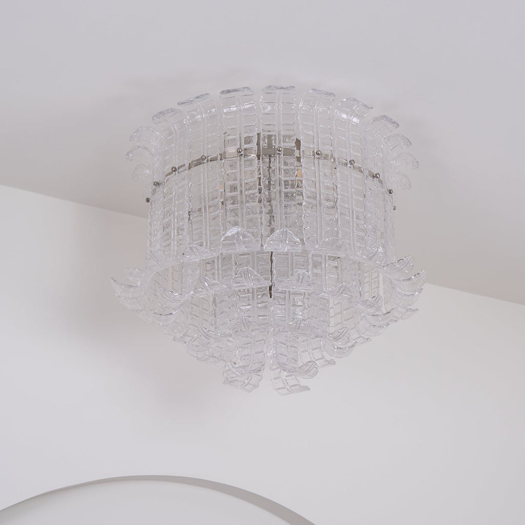 Crystal Cascade Ceiling Light