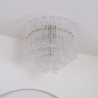 Crystal Cascade Ceiling Light