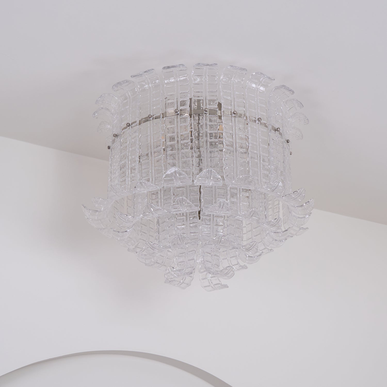 Crystal Cascade Ceiling Light