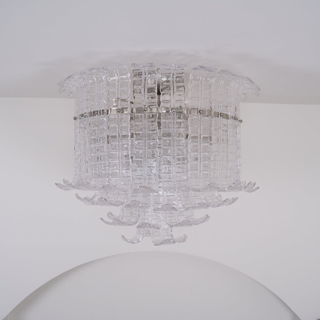 Crystal Cascade Ceiling Light