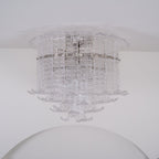 Crystal Cascade Ceiling Light