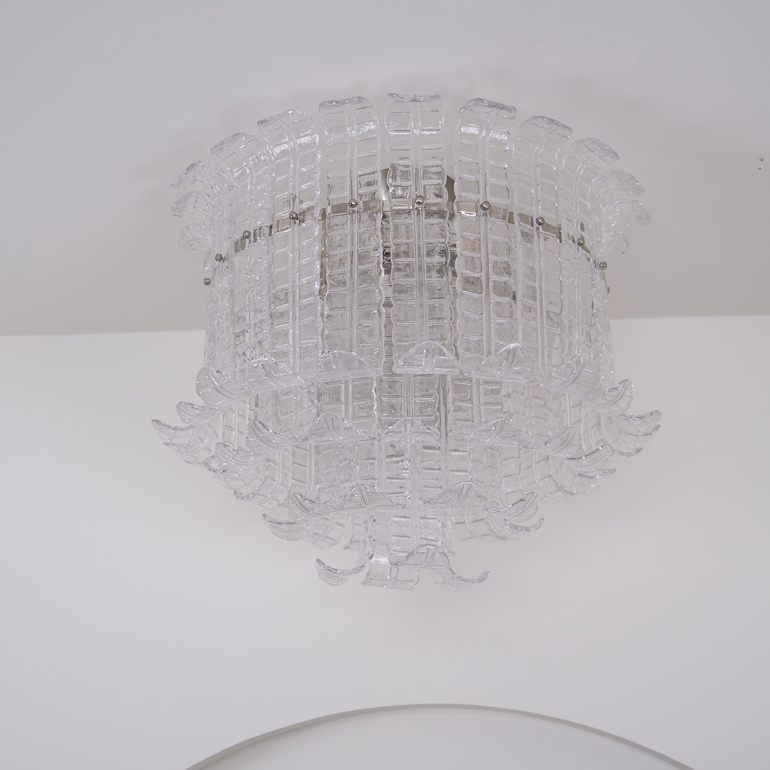 Crystal Cascade Ceiling Light